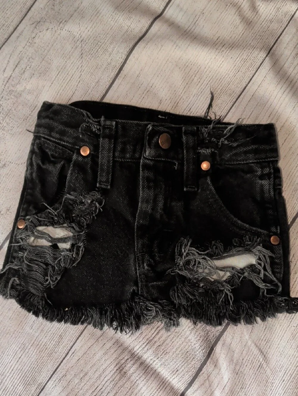 Wrangler black denim